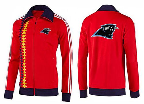 NFL Carolina Panthers Team Logo Jacket Red