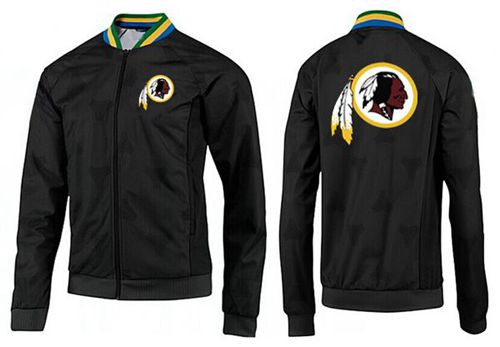 NFL Washington Commanders Team Logo Jacket Black_3