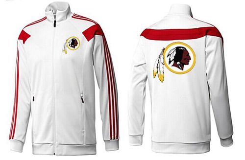 NFL Washington Commanders Team Logo Jacket White_2