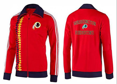 NFL Washington Commanders Heart Jacket Red