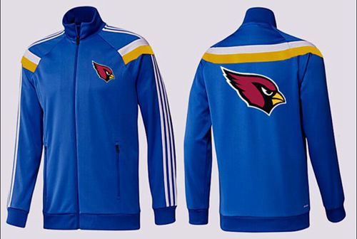 NFL Arizona Cardinals Team Logo Jacket Blue_2