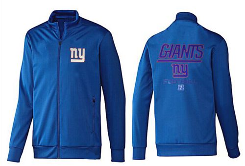 NFL New York Giants Victory Jacket Blue_1