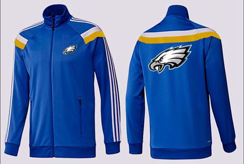 NFL Philadelphia Eagles Team Logo Jacket Blue_2