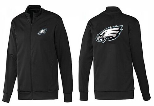 NFL Philadelphia Eagles Team Logo Jacket Black_1