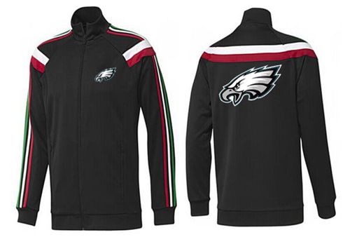 NFL Philadelphia Eagles Team Logo Jacket Black_3