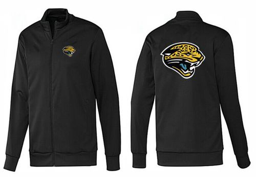 NFL Jacksonville Jaguars Team Logo Jacket Black_1