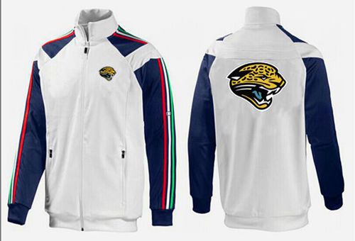 NFL Jacksonville Jaguars Team Logo Jacket White