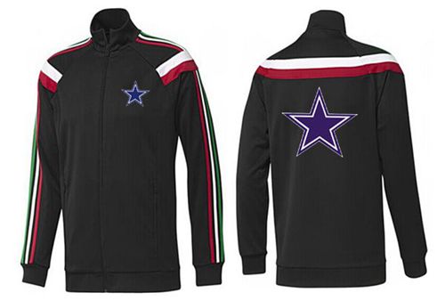 NFL Dallas Cowboys Team Logo Jacket Black_2