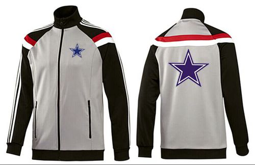 NFL Dallas Cowboys Team Logo Jacket Grey