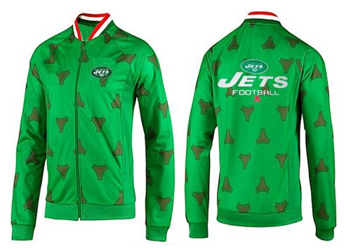 NFL New York Jets Victory Jacket Green_1