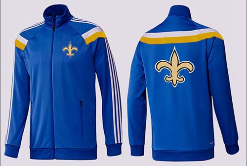 NFL New Orleans Saints Team Logo Jacket Blue