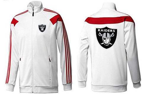 NFL Las Vegas Raiders Team Logo Jacket White_2