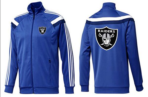 NFL Las Vegas Raiders Team Logo Jacket Blue