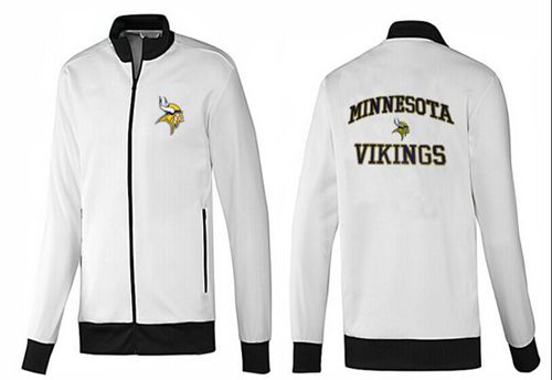 NFL Minnesota Vikings Heart Jacket White