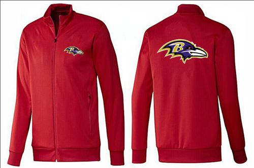 NFL Baltimore Ravens Team Logo Jacket Red