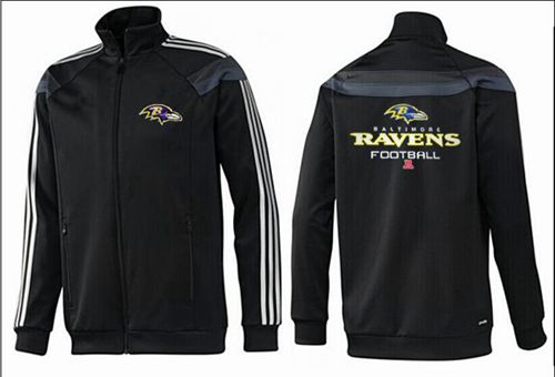 NFL Baltimore Ravens Victory Jacket Black_2