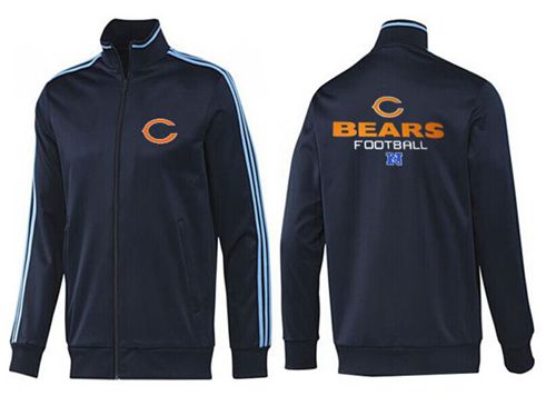 NFL Chicago Bears Victory Jacket Dark Blue_2