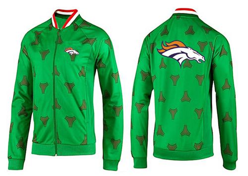 NFL Denver Broncos Team Logo Jacket Green