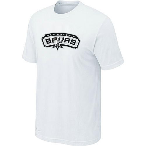 San Antonio Spurs White NBA T-Shirt