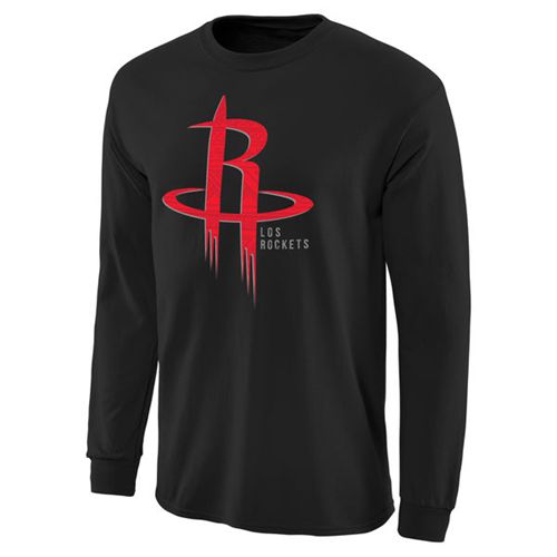 Houston Rockets Noches Enebea Long Sleeves T-Shirt Black