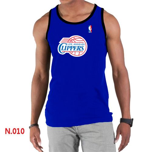 Men's NBA Los Angeles Clippers Big & Tall Primary Logo Tank Top Blue