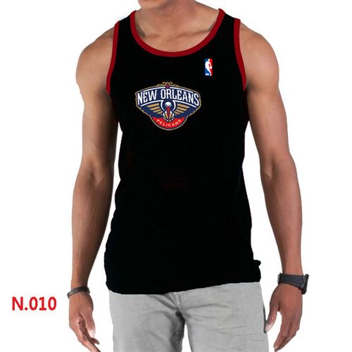 Men's NBA New Orleans Pelicans Big & Tall Primary Logo Tank Top Black