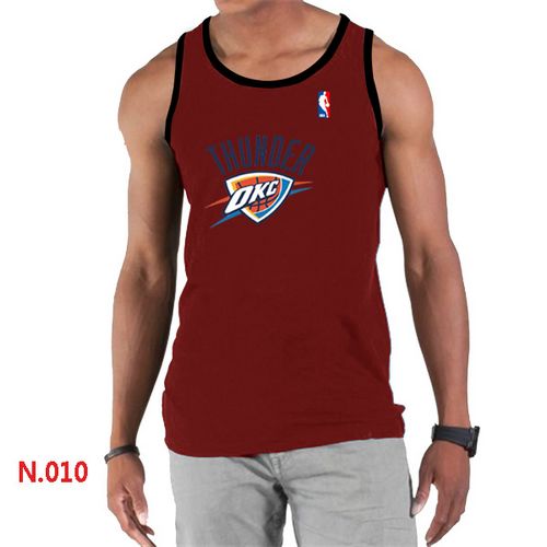 Men's NBA Oklahoma City Thunder Big & Tall Primary Logo Tank Top Red