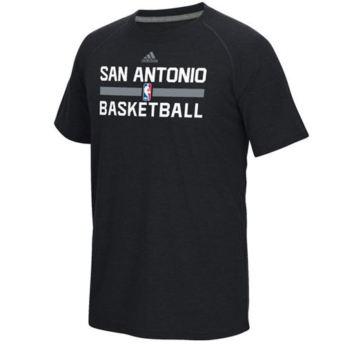 San Antonio Spurs Adidas On-Court Climalite Ultimate T-Shirt Black