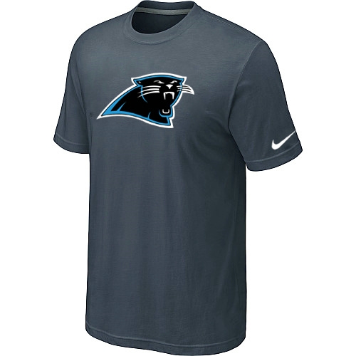 Nike Carolina Panthers Sideline Legend Authentic Logo Dri-FIT NFL T-Shirt Crow Grey