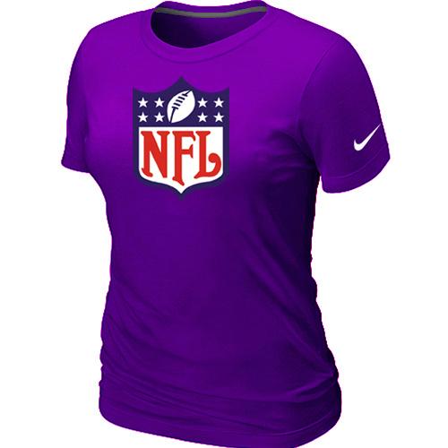 Women's Nike NFL Logo NFL T-Shirt Purple