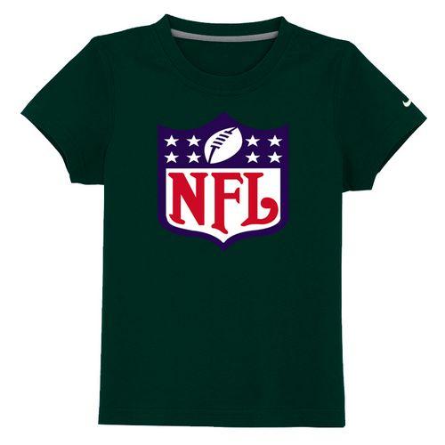 NFL Logo Youth T-Shirt Dark Green