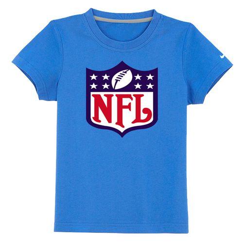 NFL Logo Youth T-Shirt Light Blue