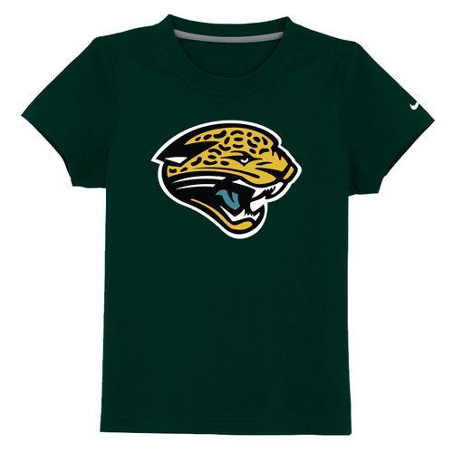 Jacksonville Jaguars Sideline Legend Authentic Logo Youth T-Shirt Dark Green