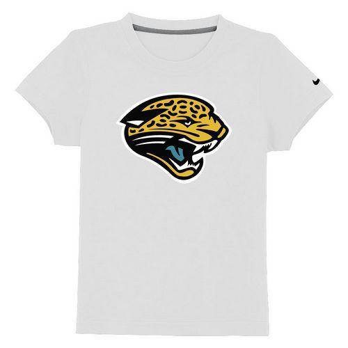 Jacksonville Jaguars Sideline Legend Authentic Logo Youth T-Shirt White