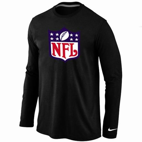 Nike NFL Logos Long Sleeve T-Shirt Black