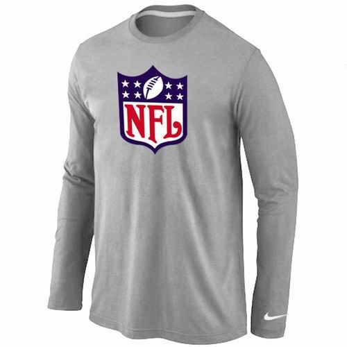 Nike NFL Logos Long Sleeve T-Shirt Grey