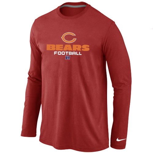 Nike Atlanta Falcons Critical Victory Long Sleeve T-Shirt Red