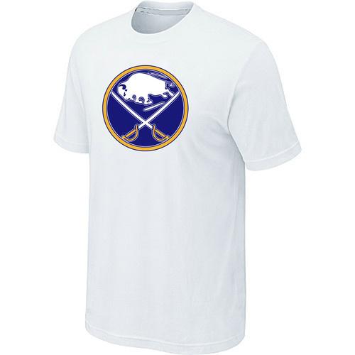 Buffalo Sabres Big & Tall Logo White NHL T-Shirt