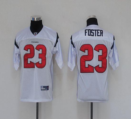 Texans #23 Arian Foster White Stitched Youth NFL Jersey